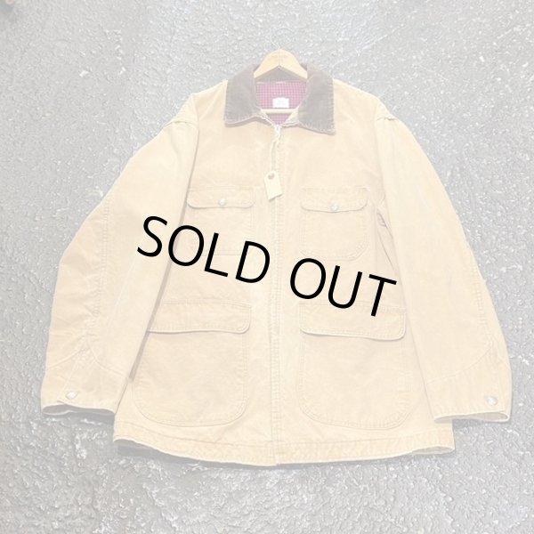 画像3: 50s 60s Sears FULL ZIP DUCK CHORE JACKET COVERALL (3)