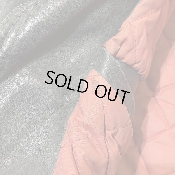 画像12: 50s HERCULES HORSE HIDE D POCKET DOUBLE (W) RIDERS JACKET (12)