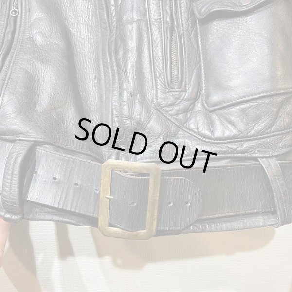 画像5: 50s HERCULES HORSE HIDE D POCKET DOUBLE (W) RIDERS JACKET (5)