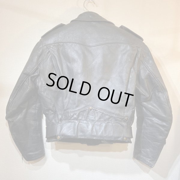 画像2: 50s HERCULES HORSE HIDE D POCKET DOUBLE (W) RIDERS JACKET (2)