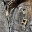 画像4: 50s HERCULES HORSE HIDE D POCKET DOUBLE (W) RIDERS JACKET (4)