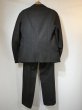 画像3: 10's UNKNOWN BESPOKE 2pcs SET UP SUIT SACK COAT  (3)