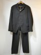 画像1: 10's UNKNOWN BESPOKE 2pcs SET UP SUIT SACK COAT  (1)