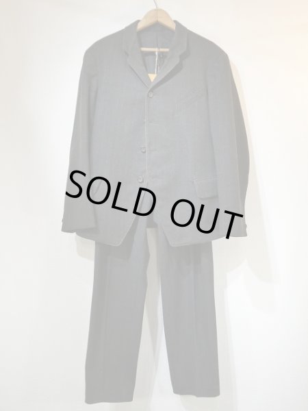 画像1: 10s UNKNOWN BESPOKE 2pcs SET UP SUIT SACK COAT  (1)