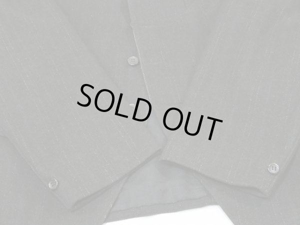 画像10: 10s UNKNOWN BESPOKE 2pcs SET UP SUIT SACK COAT  (10)