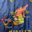 画像6: 70s US AIR FORCE USAF SNOOPY  ROAD RUNNER WILE COYOTE SOUVENIR TOUR JACKET (6)