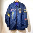 画像2: 70s US AIR FORCE USAF SNOOPY  ROAD RUNNER WILE COYOTE SOUVENIR TOUR JACKET (2)