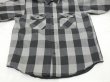 画像5: 80s FIVE BROTHER HEAVY FLANNEL QUILTING MONOTONE PLAID SHIRT MADE IN USA (5)