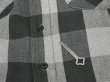 画像6: 80s FIVE BROTHER HEAVY FLANNEL QUILTING MONOTONE PLAID SHIRT MADE IN USA (6)