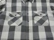 画像4: 80s FIVE BROTHER HEAVY FLANNEL QUILTING MONOTONE PLAID SHIRT MADE IN USA (4)