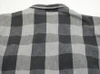 画像12: 80s FIVE BROTHER HEAVY FLANNEL QUILTING MONOTONE PLAID SHIRT MADE IN USA (12)