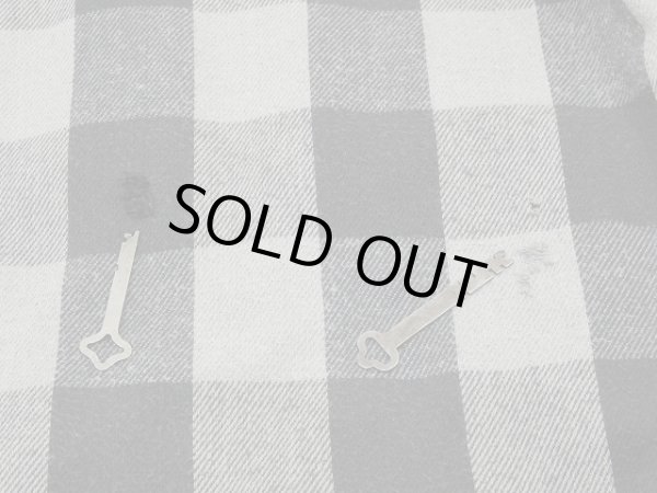 画像13: 80s FIVE BROTHER HEAVY FLANNEL QUILTING MONOTONE PLAID SHIRT MADE IN USA (13)