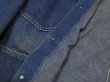 画像7: 〜 40's UNKNOWN 13 STAR BUTTON DENIM CHORE JACKET COVERALL (7)