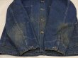 画像8: 〜 40's UNKNOWN 13 STAR BUTTON DENIM CHORE JACKET COVERALL (8)