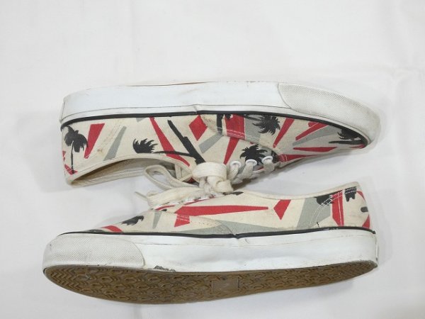 画像6: 80〜90's Panthers TM TROPICAL PALM TREE PATTERN CANVAS SNEAKER (6)