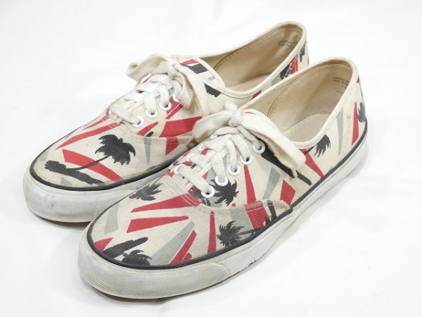 画像3: 80〜90's Panthers TM TROPICAL PALM TREE PATTERN CANVAS SNEAKER (3)