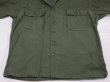 画像6: 60's US ARMY OG-107 COTTON SATEEN UTILITY SHIRT 1st LATE TYPE (6)