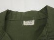 画像3: 60's US ARMY OG-107 COTTON SATEEN UTILITY SHIRT 1st LATE TYPE (3)