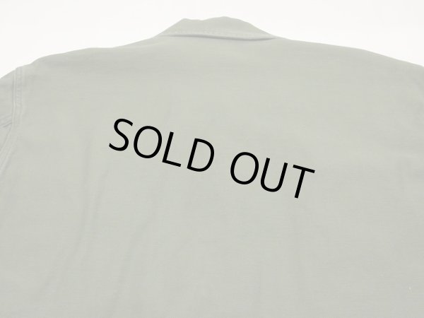 画像10: 60's US ARMY OG-107 COTTON SATEEN UTILITY SHIRT 1st LATE TYPE (10)