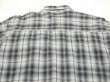 画像9: 90s FADED GLORY OMBRE SHADOW CHECK COTTON SHIRT with LINING (9)