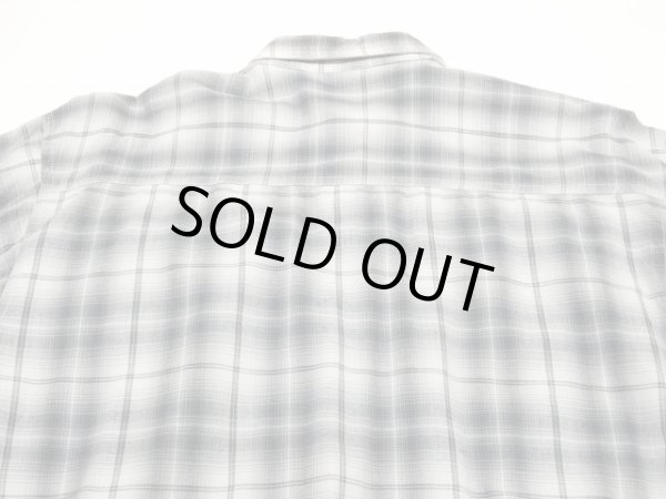 画像9: 90s FADED GLORY OMBRE SHADOW CHECK COTTON SHIRT with LINING (9)