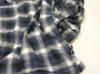 画像7: 90's MOOSE CREEK OMBRE GRADATION CHECK HOODED FLANNEL SHIRT with THERMAL LINING  (7)