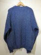 画像2: 80s 90s KENNETH ROBERTS INDIGO COTTON KNIT SWEATER (2)