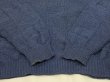 画像5: 80s 90s KENNETH ROBERTS INDIGO COTTON KNIT SWEATER (5)