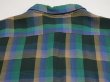 画像11: 〜 70s Penneys TOWN CRAFT Plus OMBRE SHADOW CHECK RAYON SHIRT (11)