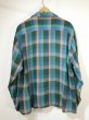 画像2: 〜 70s Penneys TOWN CRAFT Plus OMBRE SHADOW CHECK RAYON SHIRT (2)