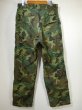 画像2: 60s US MILITARY CIVILIAN ERDL RIP STOP GREEN LEAF BAKER PANTS (2)