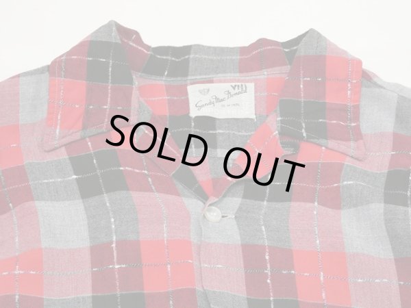 画像4: 60's Sandy Mac Donald OMBRE GRADATION CHECK RAYON SHIRT (4)