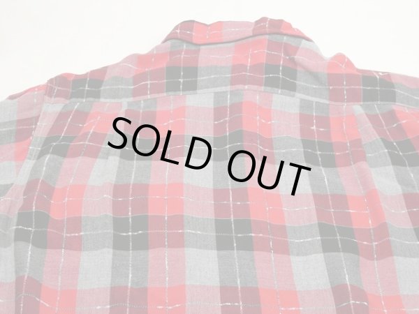 画像12: 60's Sandy Mac Donald OMBRE GRADATION CHECK RAYON SHIRT (12)
