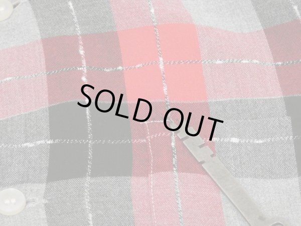 画像7: 60's Sandy Mac Donald OMBRE GRADATION CHECK RAYON SHIRT (7)