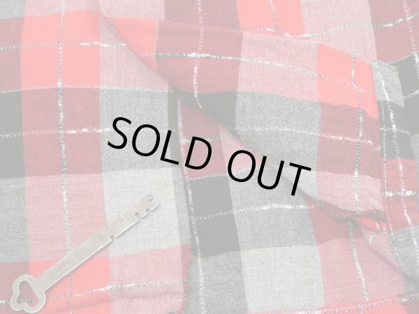 画像10: 60's Sandy Mac Donald OMBRE GRADATION CHECK RAYON SHIRT (10)