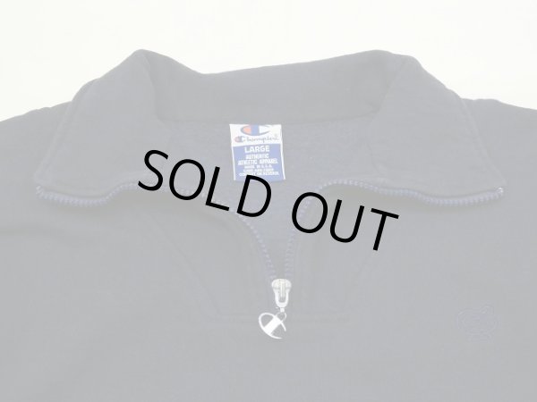画像5: 90's Champion HALF ZIP PULLOVER SWEAT MADE IN USA (5)