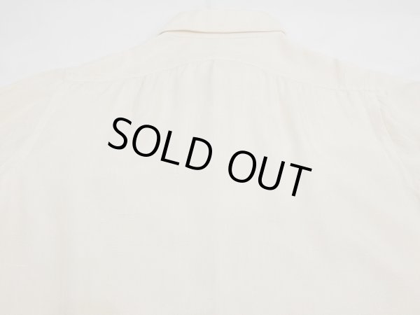 画像9: 60's A.Sulka & Company BESPOKE SILK SHIRT with CHIN STRAP (9)