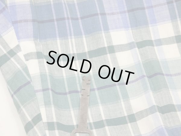 画像8: 〜70's O'CONNELL LUCAS-CHELF MADRAS CHECK TROUSERS PANTS (8)