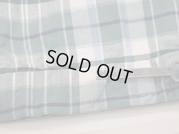 画像10: 〜70's O'CONNELL LUCAS-CHELF MADRAS CHECK TROUSERS PANTS (10)