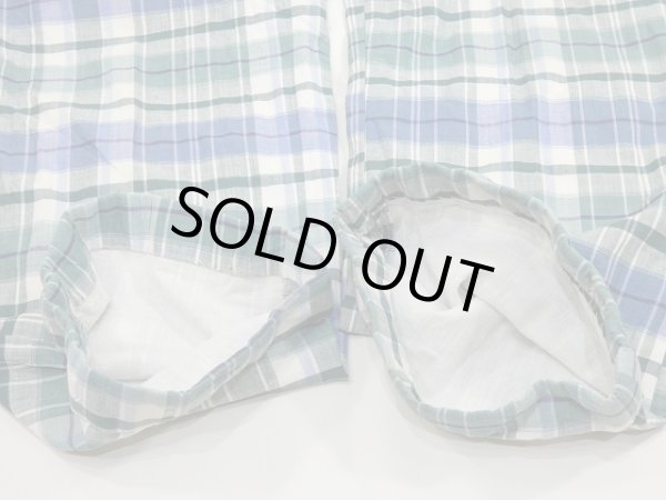 画像11: 〜70's O'CONNELL LUCAS-CHELF MADRAS CHECK TROUSERS PANTS (11)