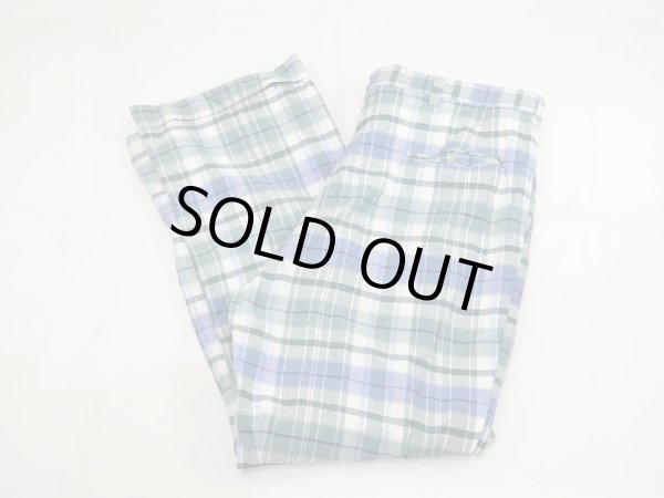 画像3: 〜70's O'CONNELL LUCAS-CHELF MADRAS CHECK TROUSERS PANTS (3)