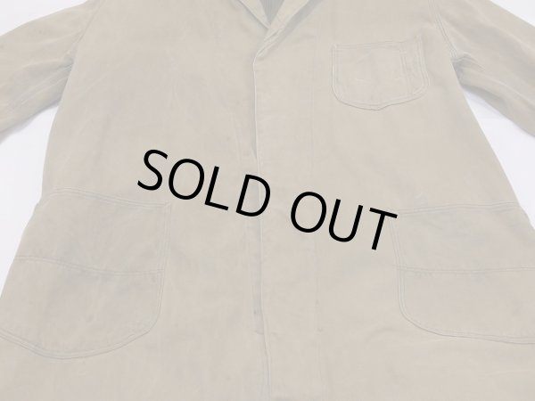 画像6: 40s Master GARMENTS SHOP WORK COAT (6)