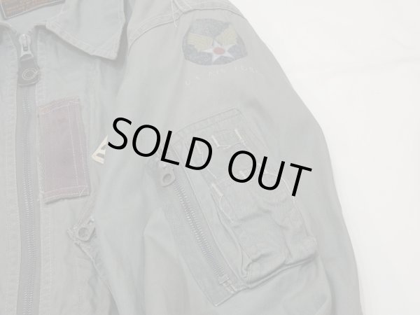 画像9: 50's US AIR FORCE USAF K-2B MIL-S-6265B FLYING FLIGHT SUIT ALL IN ONE (9)