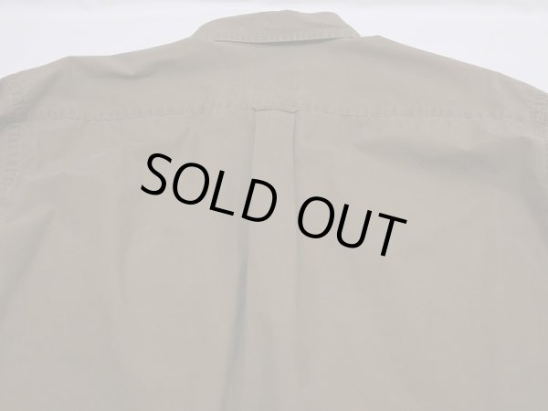 画像10: 90's Willis&Geiger LONG ROLL SLEEVE BUSH SHIRT (10)
