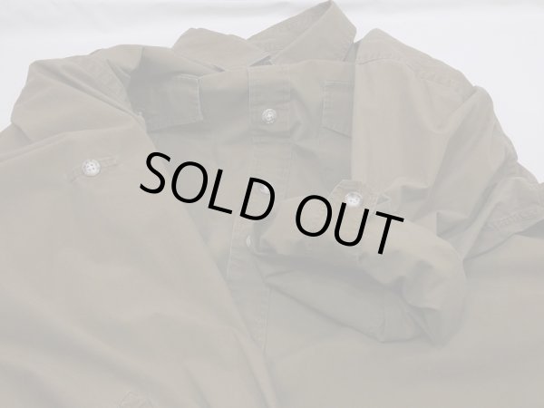 画像9: 90's Willis&Geiger LONG ROLL SLEEVE BUSH SHIRT (9)