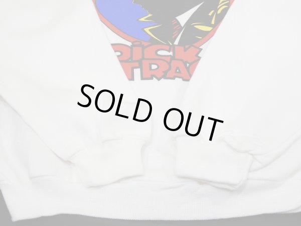 画像7: 90's Disney Dick Tracy MOVIE PRINT SWEAT DEAD STOCK (7)