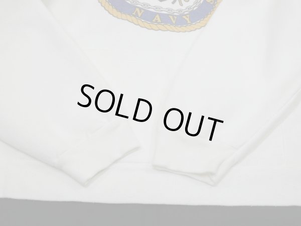 画像11: 90's 〜 Hanes US NAVY USN SOAKED PRINT SWEAT PARKA HOODIE (11)