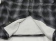 画像7: 90's DAVID TAYLOR OMBRE SHADOW CHECK COTTON SHIRT with THERMAL (7)