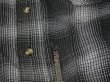 画像6: 90's DAVID TAYLOR OMBRE SHADOW CHECK COTTON SHIRT with THERMAL (6)