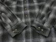 画像10: 90's DAVID TAYLOR OMBRE SHADOW CHECK COTTON SHIRT with THERMAL (10)